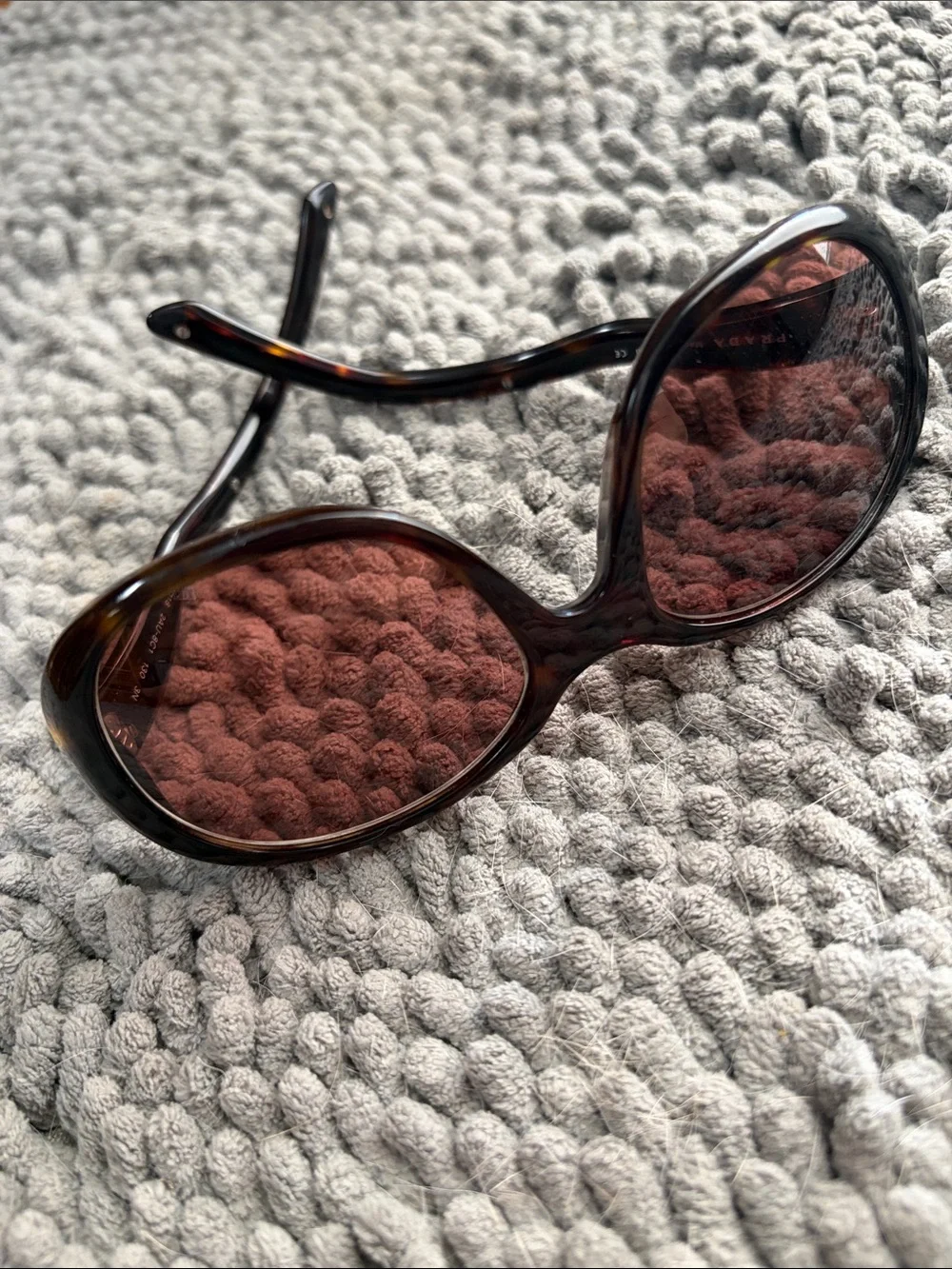 Prada black brown